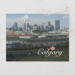 Calgary Alberta Postkarte