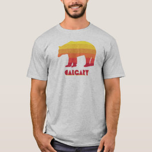 Calgary Alberta Rainbow Bear T-Shirt