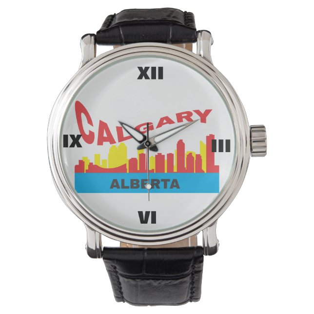 Calgary Armbanduhr (Vorderseite)