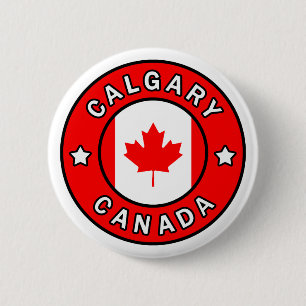 Calgary Canada Button