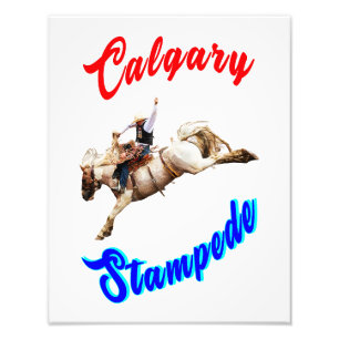 Calgary Canada Horses July Riders Calgary Stampede Fotodruck