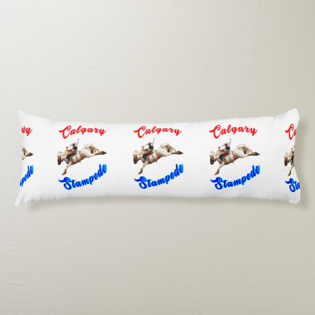 Calgary Canada Horses July Riders Calgary Stampede Seitenschläferkissen (Vorderseite)