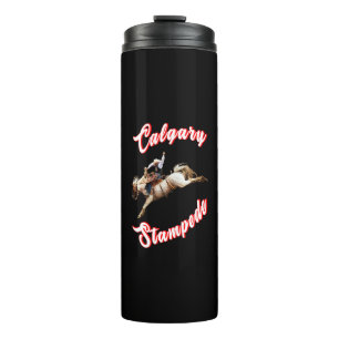 Calgary Canada Hourse July Riders Calgary Stampede Thermosbecher