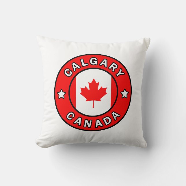 Calgary Canada Kissen (Vorderseite)