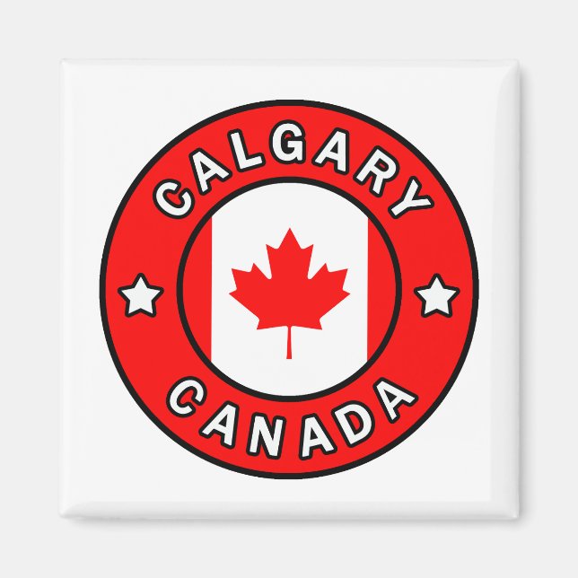 Calgary Canada Magnet (Vorne)