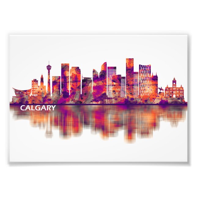 Calgary Canada Skyline Fotodruck (Vorne)