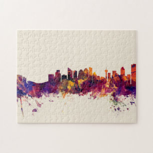 Calgary Canada Skyline Puzzle