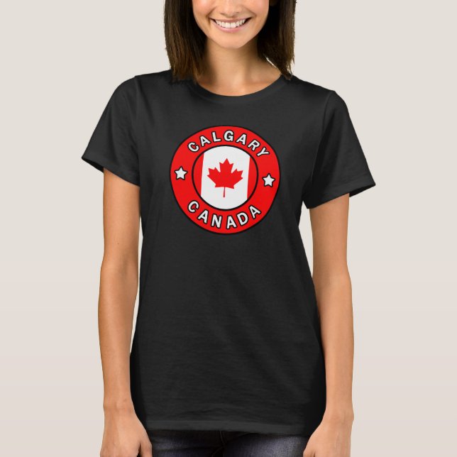 Calgary Canada T-Shirt (Vorderseite)