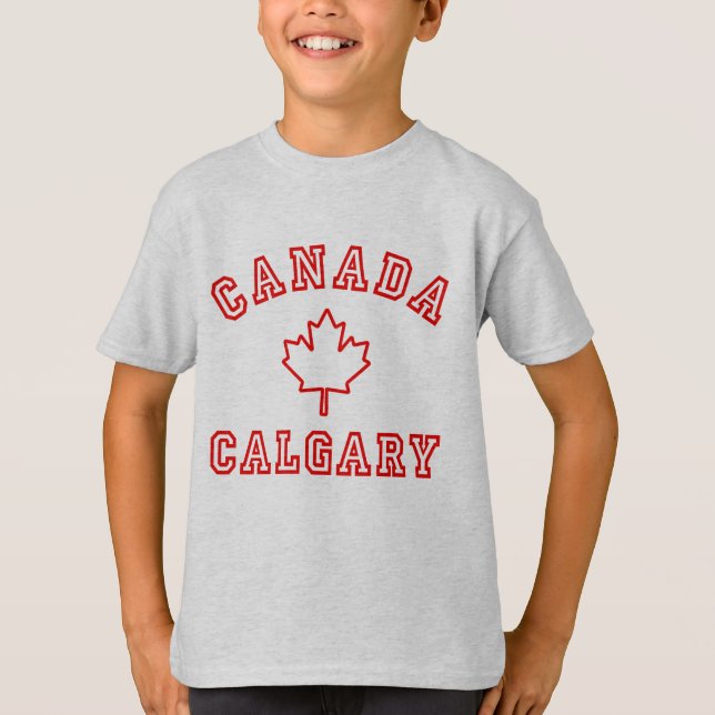 Calgary Canada T-Shirt (Vorderseite)