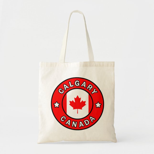 Calgary Canada Tragetasche (Vorne)