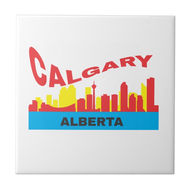 Calgary Fliese (Vorderseite)