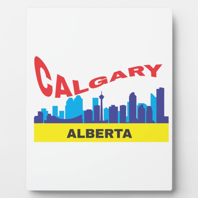 Calgary Fotoplatte (Vorderseite)