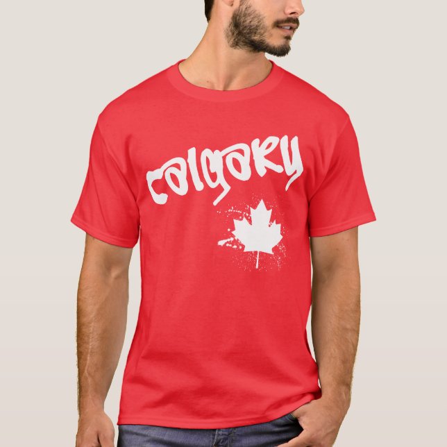 Calgary Graffiti T-Shirt (Vorderseite)