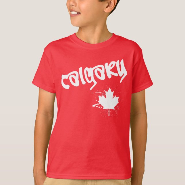 Calgary Graffiti T-Shirt (Vorderseite)