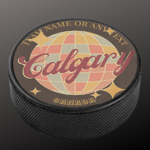 Calgary Kanada City Tischtennis Eishockey Puck