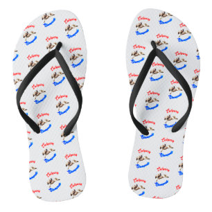 Calgary Kanada Pferde Juli Reiter Calgary Stampede Flip Flops