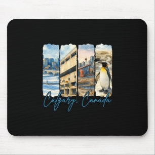Calgary Kanada Reisende Reise Pinselstrich Souveni Mousepad
