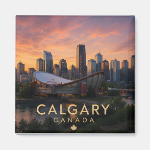 Calgary Kanada Stadtbesichtigung ⛵ Magnet