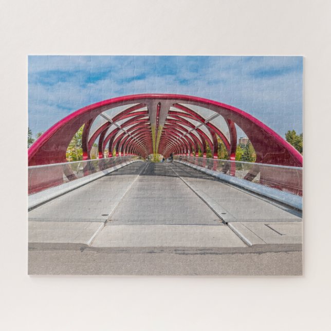 Calgary Peace Bridge. Puzzle (Horizontal)