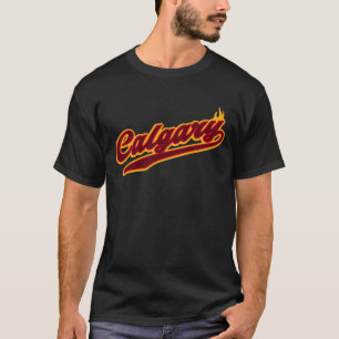 Calgary Retro Sport T - Shirt - Vintag Athletic Vi