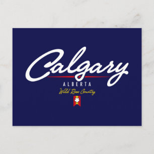 Calgary Script Postkarte