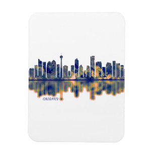 Calgary Skyline Magnet