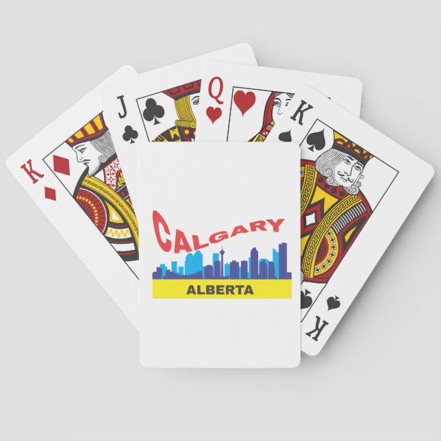 Calgary Spielkarten (Rückseite)