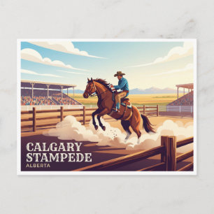 Calgary Stampede Kanada Postkarte