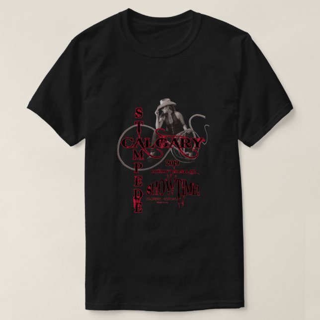 Calgary Stampede Lady &amp; Rope Classic T-Shirt (Design vorne)