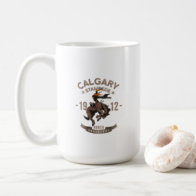 Calgary Stampede Rodeo | Klassische Tasse #15 (Mit Donut)