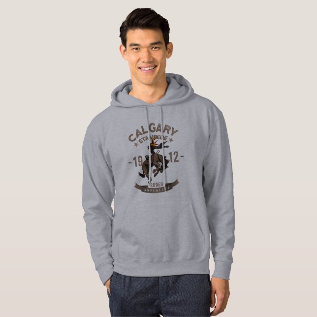 Calgary Stampede Rodeo | Männerhoodie Hoodie (Vorne ganz)