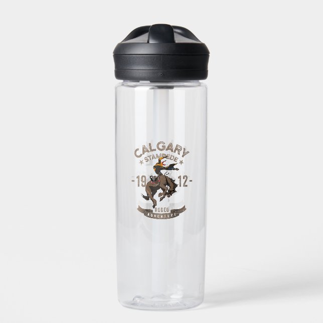 Calgary Stampede Rodeo | Wasserflasche Trinkflasche (Vorderseite)