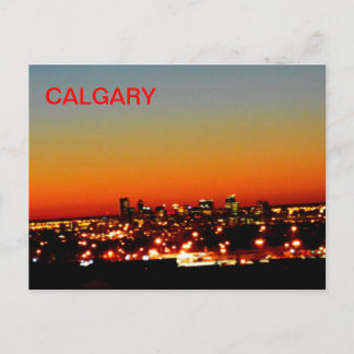Calgary Sunrise Postkarte