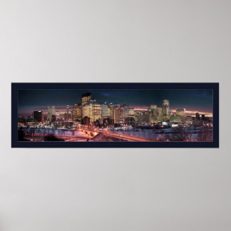 Calgary - The Frozen River (grenzt an Calgary) Poster