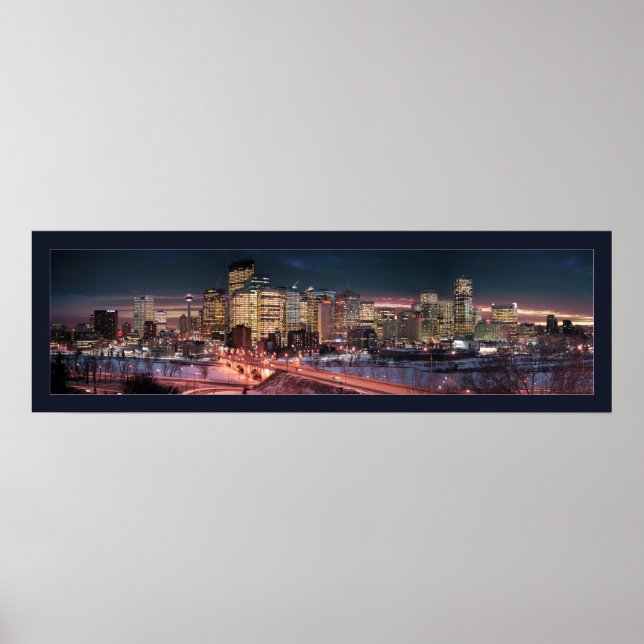 Calgary - The Frozen River (grenzt an Calgary) Poster (Vorne)