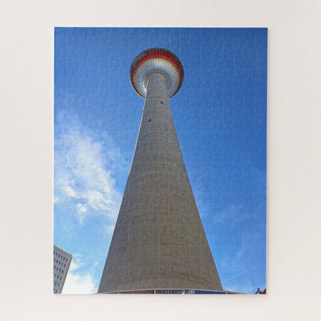 Calgary Tower. Puzzle (Vertikal)
