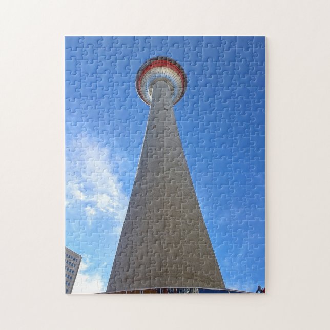 Calgary Tower. Puzzle (Vertikal)