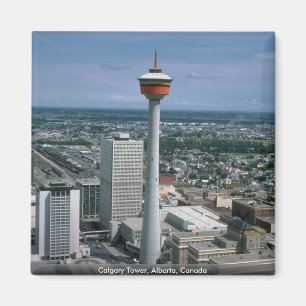 Calgary-Turm, Alberta, Kanada Magnet
