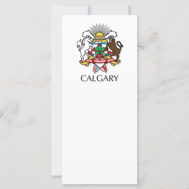 Calgary Wappen (Vorderseite)