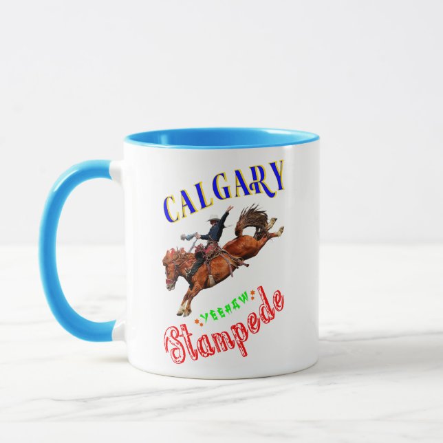 Calgary Yeehaw Stampede Tasse (Links)