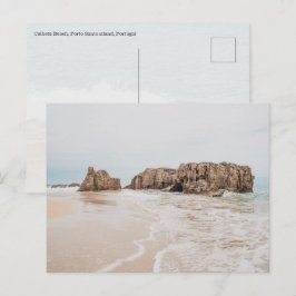 Calheta Beach, Porto Santo island Postkarte