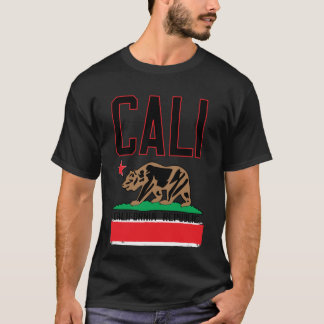 CALi Bärn-T-Shirt Westküste Kalifornien T-Shirt