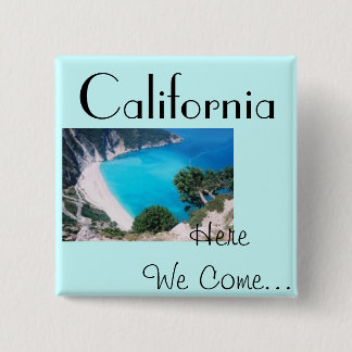 Cali Blau Button
