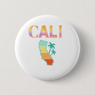 Cali California Button