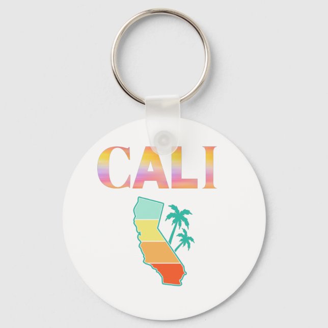 Cali California Schlüsselanhänger (Vorderseite)