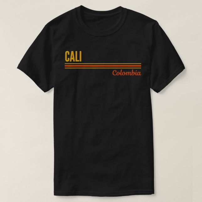Cali Colombia  T-Shirt (Design vorne)