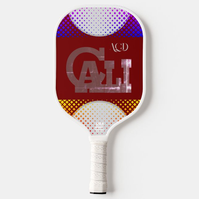 CALI DESIGN ACD Pickleball Paddle (Rückseite)