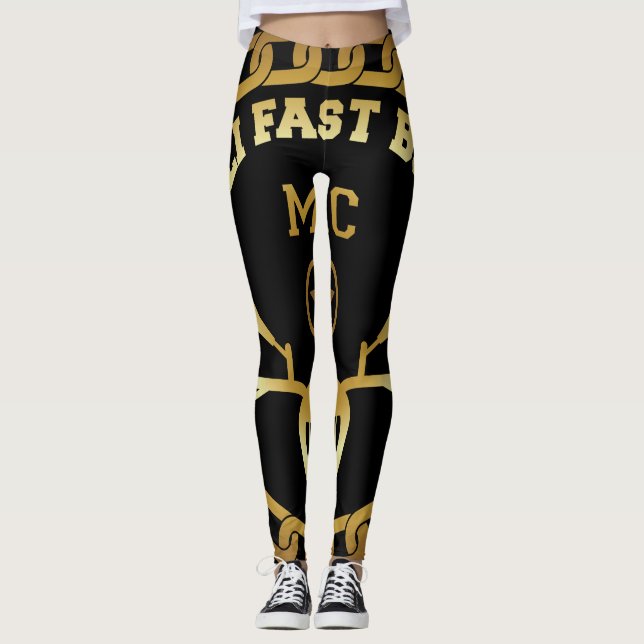 Cali Fast Boys Angesagt Leggings (Vorderseite)