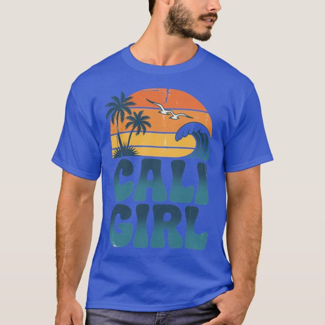 Cali Girl California Beach Summer Vacation boy T-Shirt (Vorderseite)