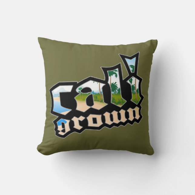 Cali Grown Pillow Kissen (Vorderseite)